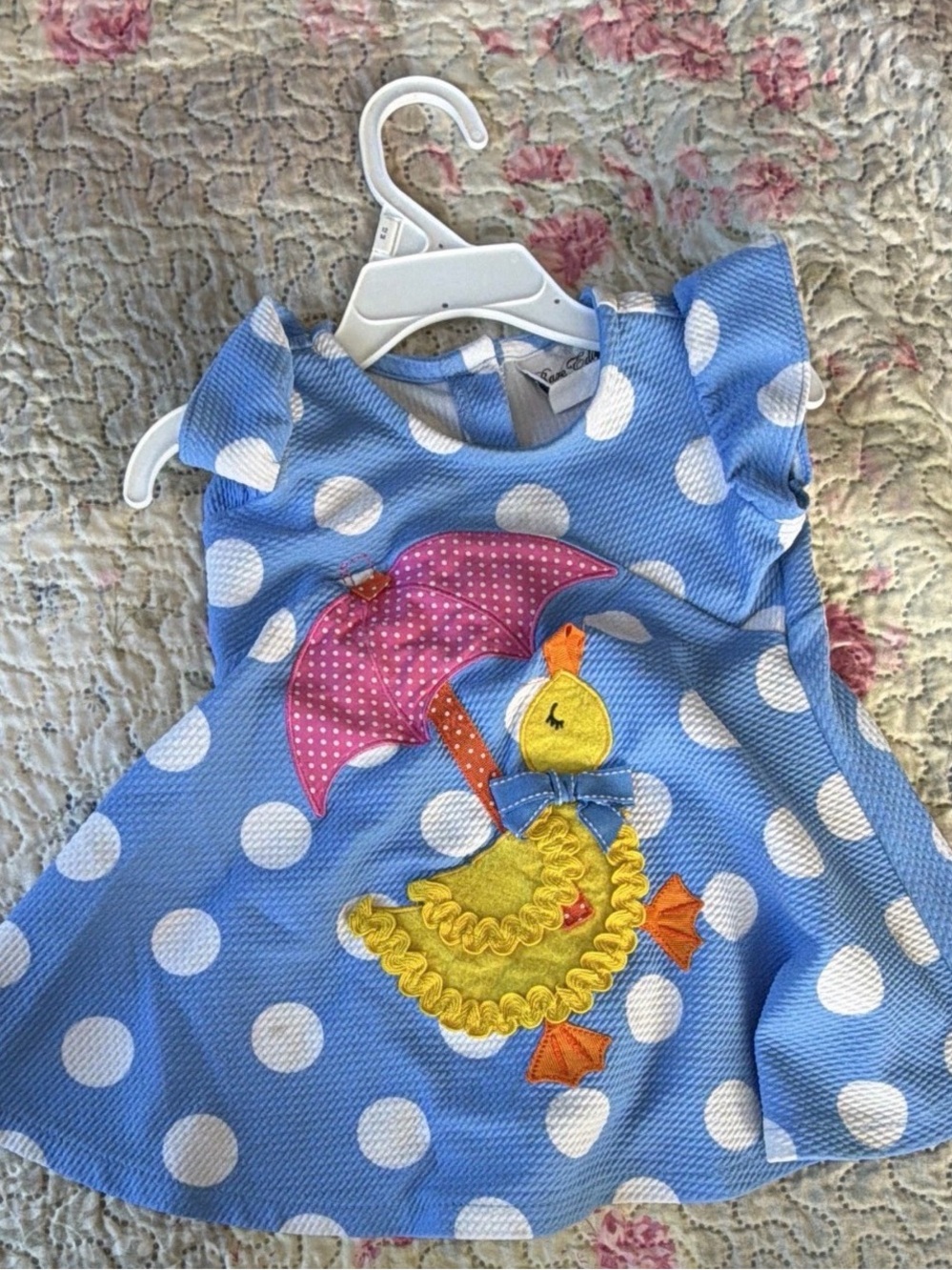 Duck Blue Dress 18m